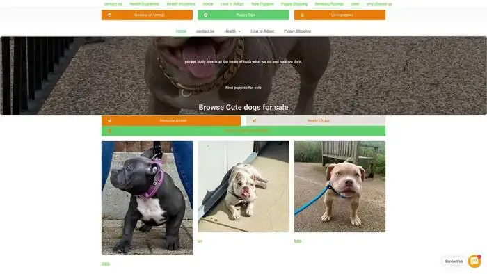 Screenshot of