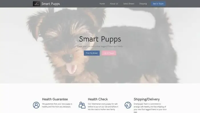 Screenshot of