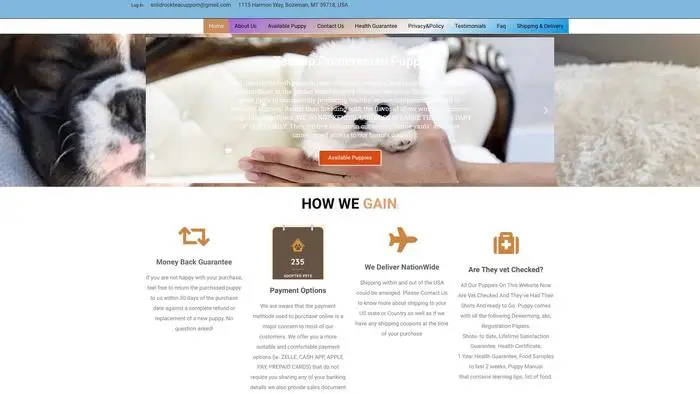 Screenshot of