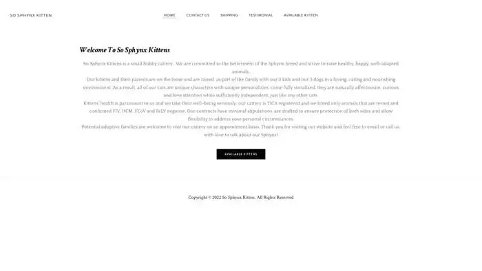 Screenshot of