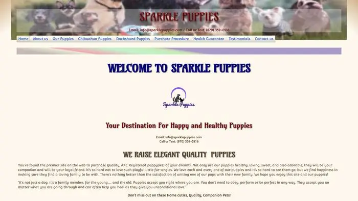 Screenshot of