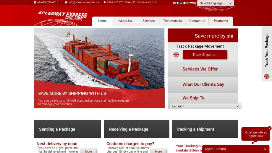 Screenshot of