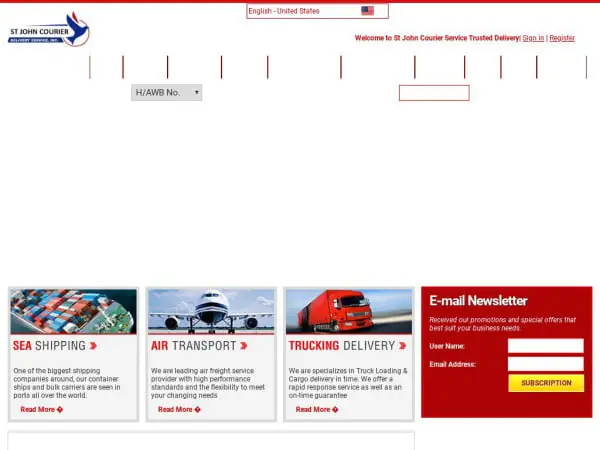 Screenshot of