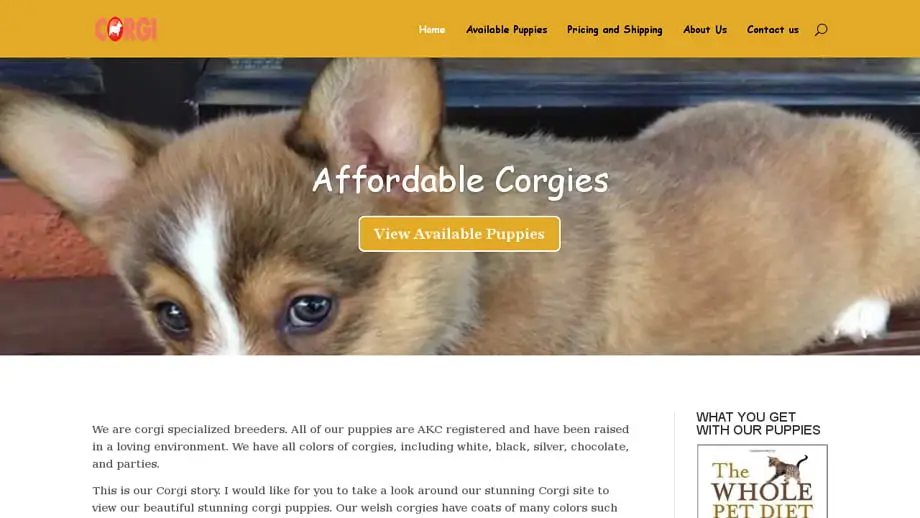 Screenshot of