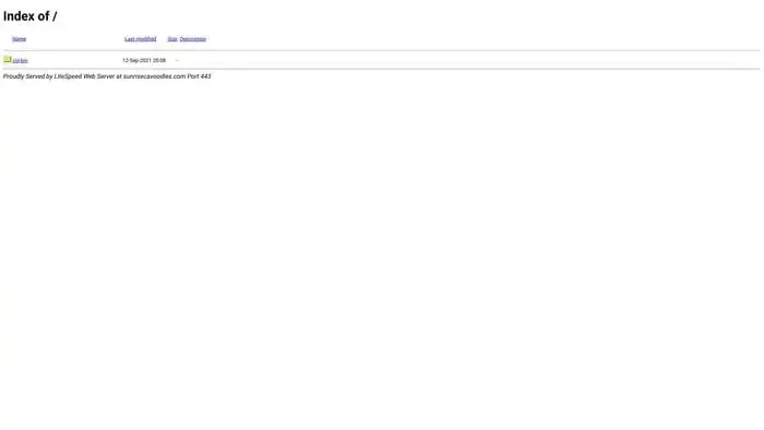 Screenshot of