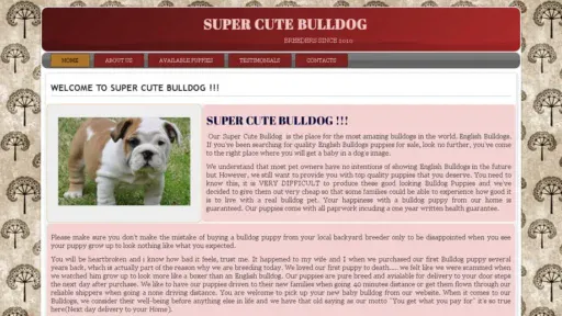 Screenshot of
