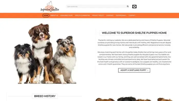 Screenshot of