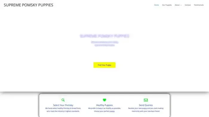 Screenshot of