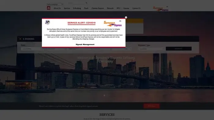 Screenshot of