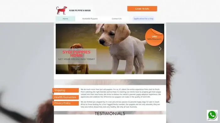 Screenshot of