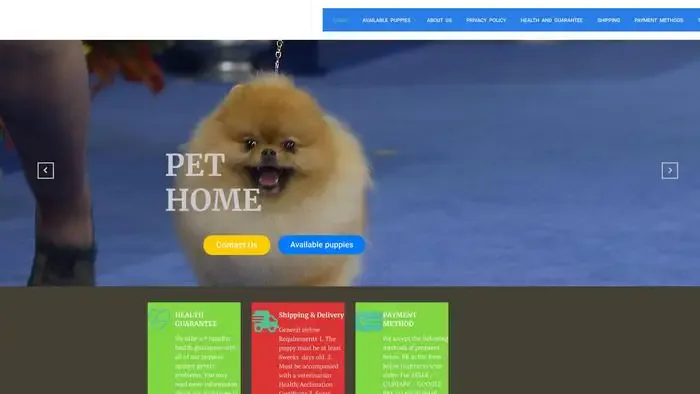 Screenshot of