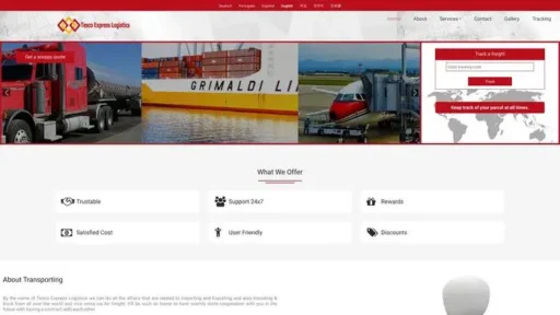 Screenshot of
