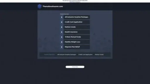 Screenshot of