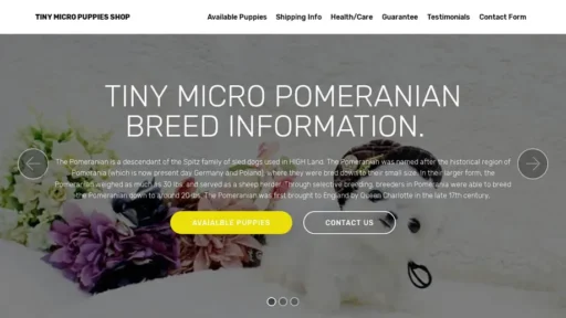 Screenshot of