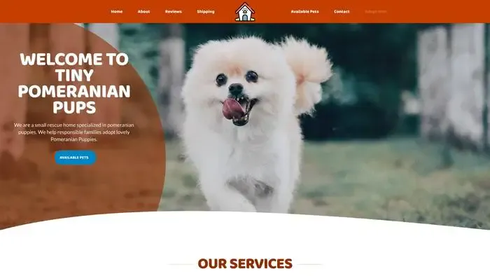 Screenshot of