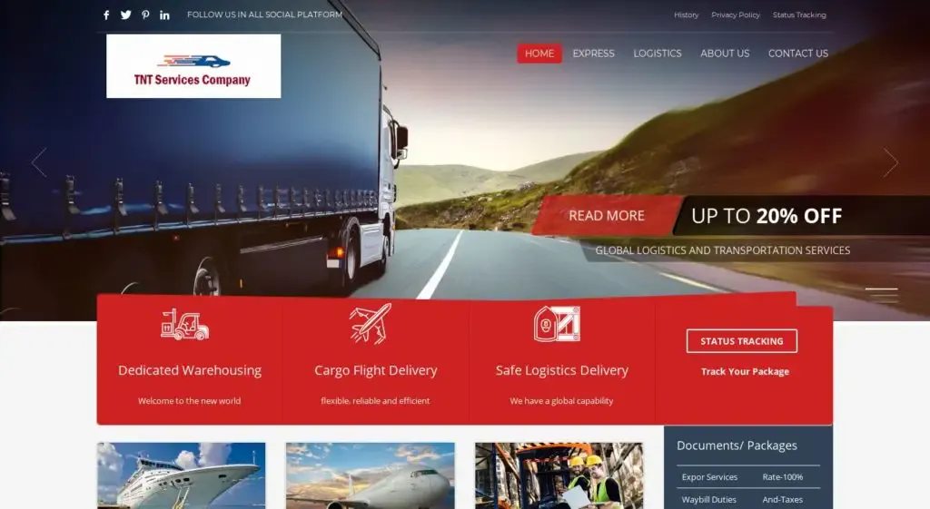 Screenshot of