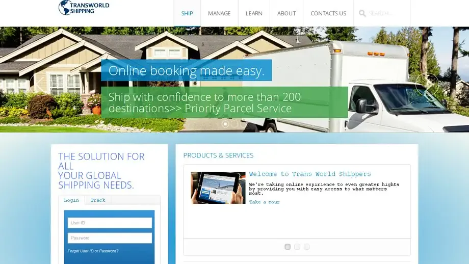 Screenshot of