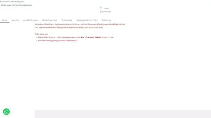 Screenshot of