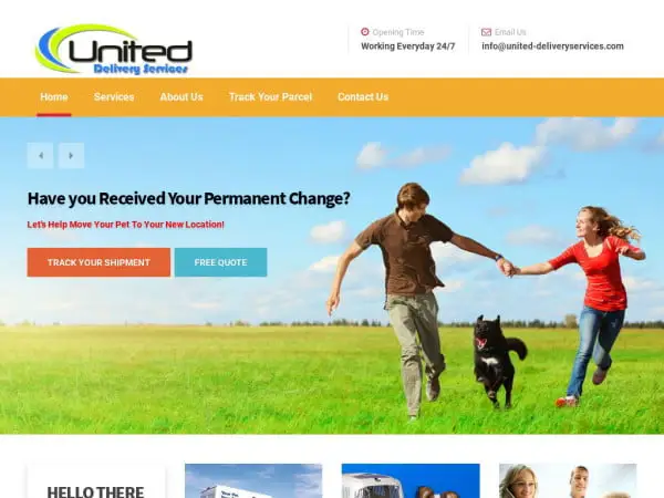 Screenshot of
