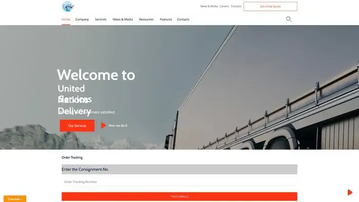 Screenshot of