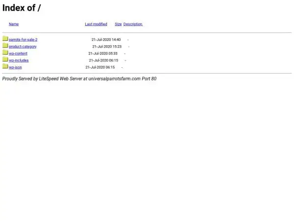 Screenshot of