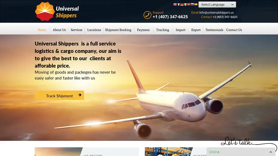Screenshot of