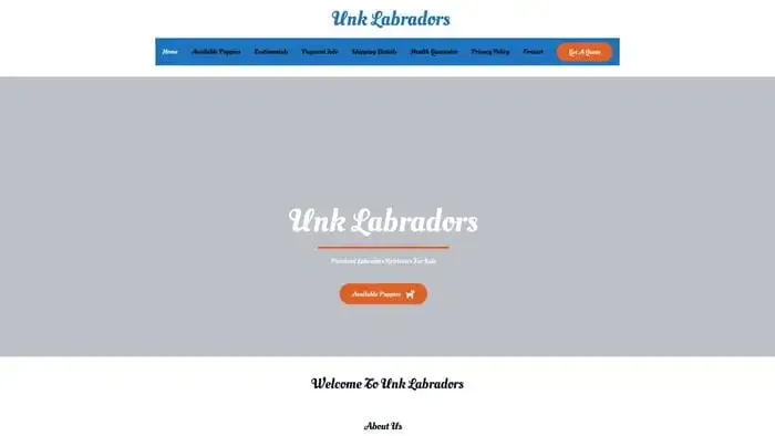 Screenshot of