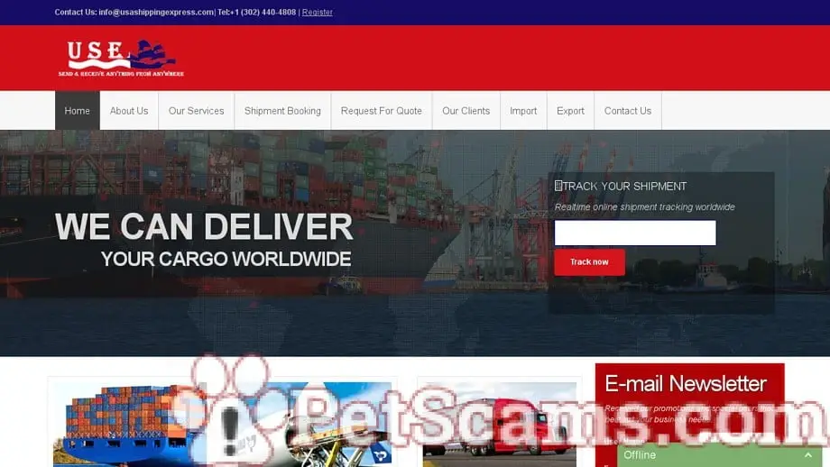 Screenshot of
