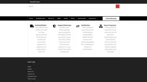 Screenshot of