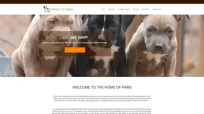 Screenshot of
