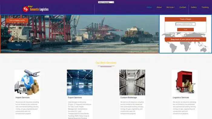 Screenshot of