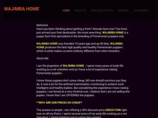 Screenshot of