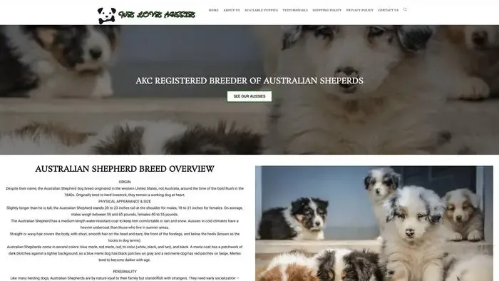Screenshot of