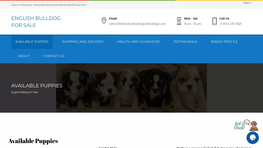 Screenshot of