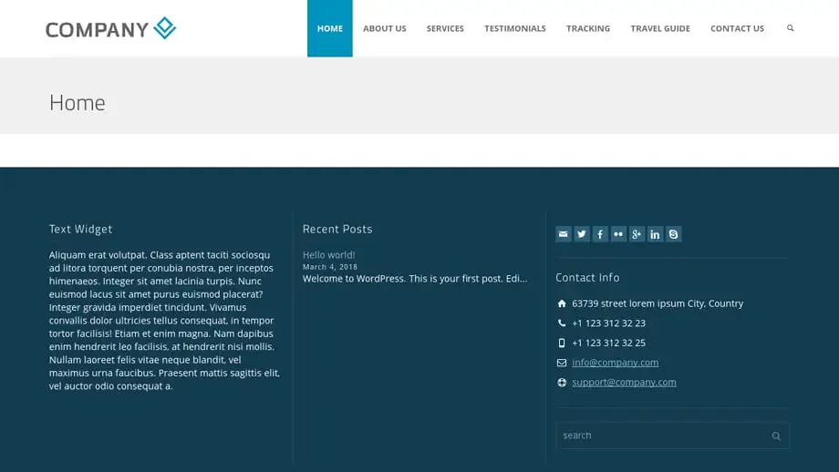 Screenshot of