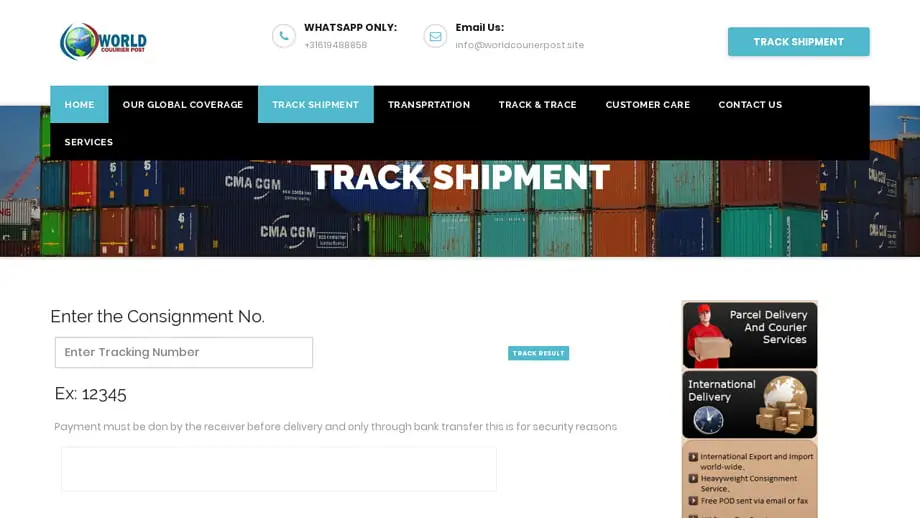 Screenshot of