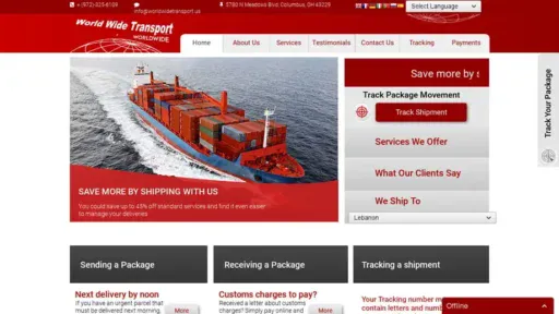 Screenshot of