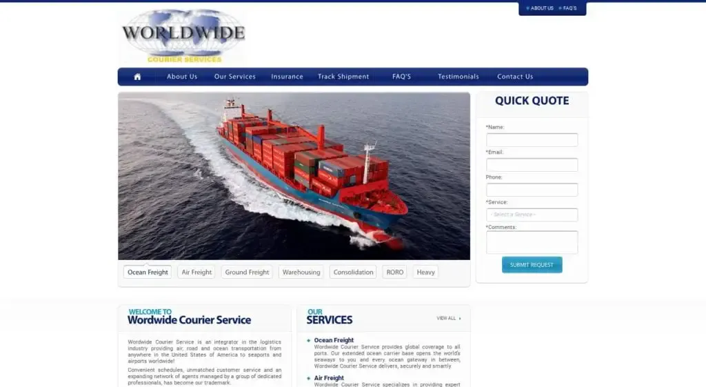Screenshot of