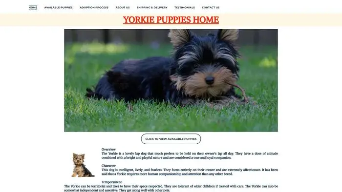 Screenshot of