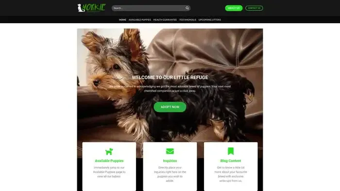 Screenshot of