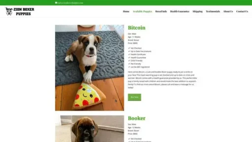 Screenshot of