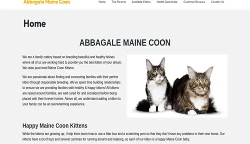 A screenshot of Genlanfamilystbernard.com