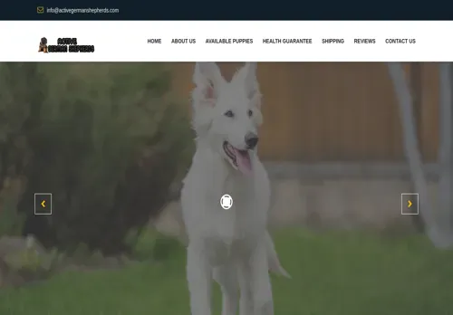 is activegermanshepherds.com legit? screenshot