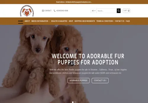 is adorablefurpuppiesforadoption.com legit? screenshot