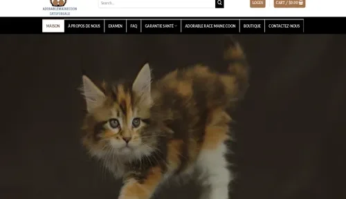 A screenshot of Genlanfamilystbernard.com