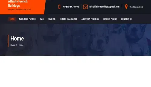 A screenshot of Genlanfamilystbernard.com