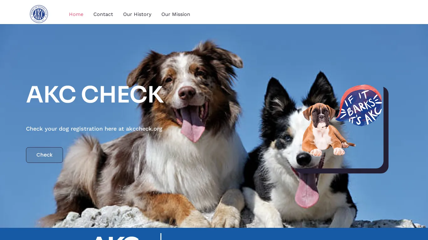 is akcheck.org legit? screenshot