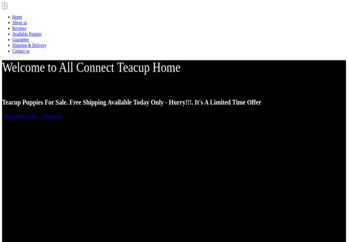 is allconnectteacuphome.com legit? screenshot