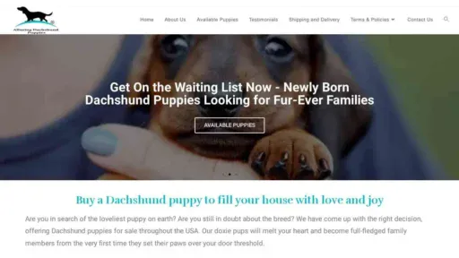 A screenshot of Genlanfamilystbernard.com