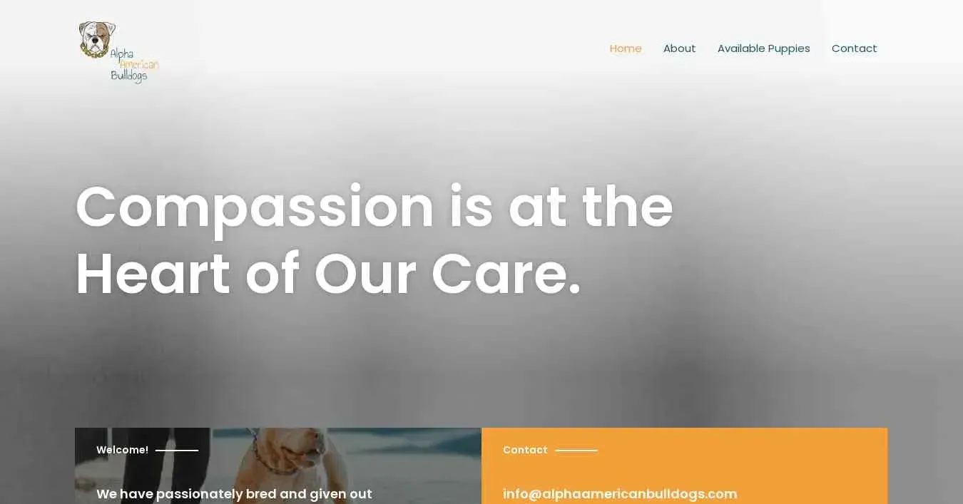 is alphaamericanbulldogs.com legit? screenshot